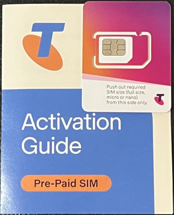 Telstra $12 Prepaid sim (7 Days) (Pay $9) 3GB data+ Unlimited calls and texts